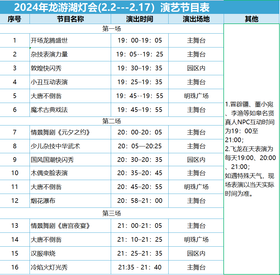 2024如皋龍游湖新春燈會節(jié)目單+門票+時間+地點(diǎn)