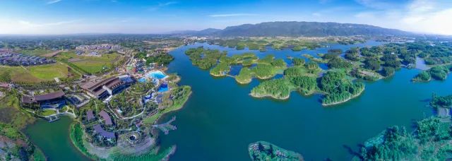 重庆龙水湖松鹤岛运动公园