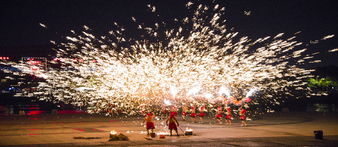 河北民俗园星空不夜城花灯会