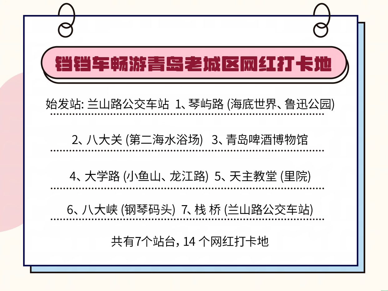 2024青島鐺鐺車票價多少錢?(附路線及運營時間)