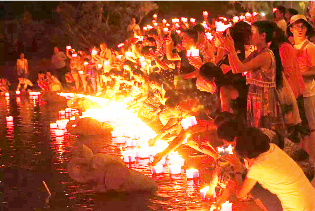湄公河篝火晚会