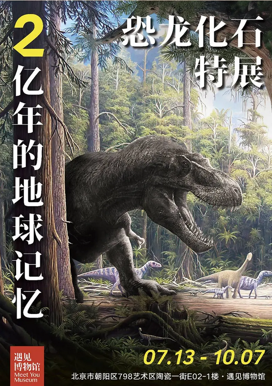 北京2亿年的地球记忆恐龙化石特展