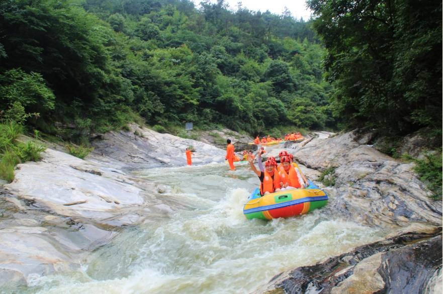 霍山大峽谷漂流