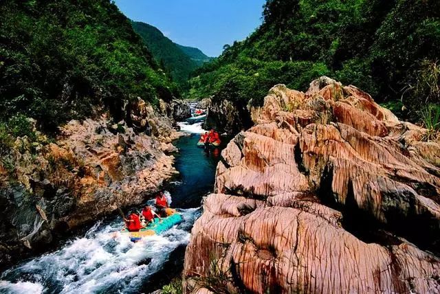 五排河漂流