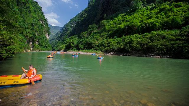 重慶響馬河漂流