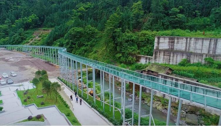 七里坪高空峽谷漂流