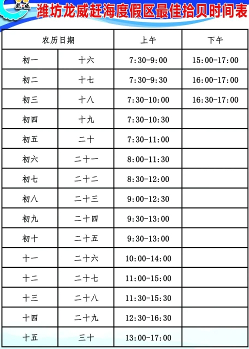 濰坊龍威趕海度假區(qū)