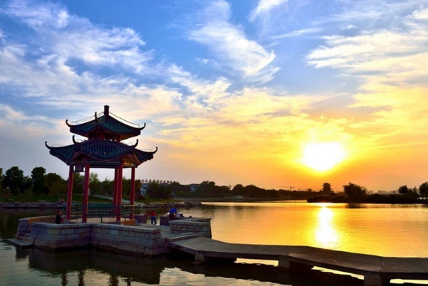 聊城东昌湖风景区