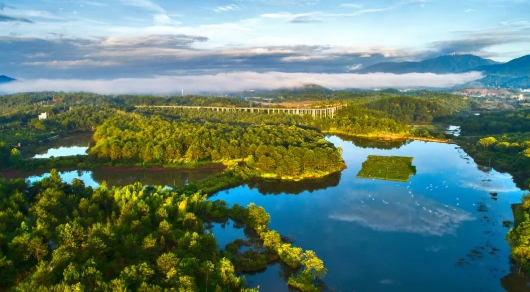 龙岩千鹭湖景区