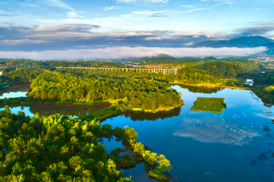 龙岩千鹭湖景区