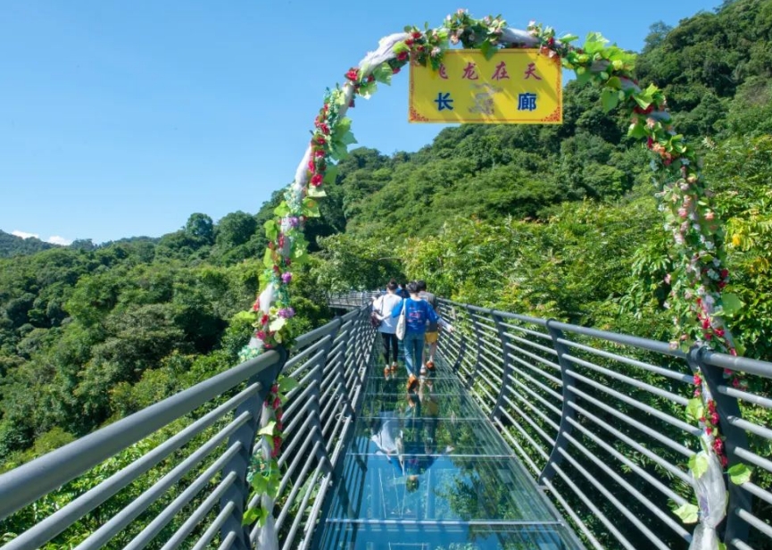 海南百花嶺彩虹棧道