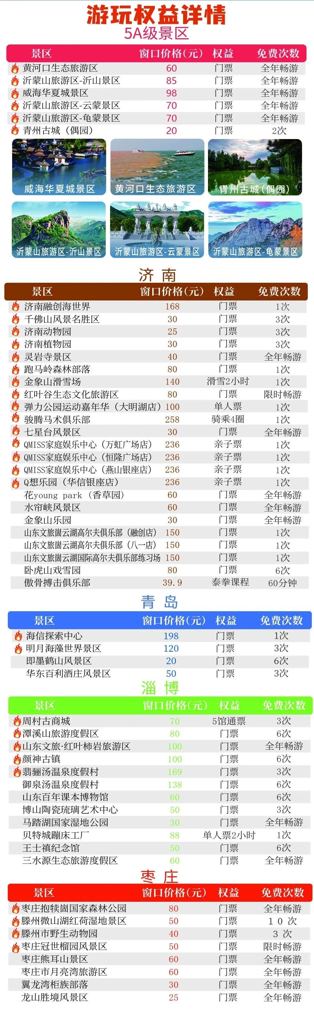 好客山東一碼通旅游年卡