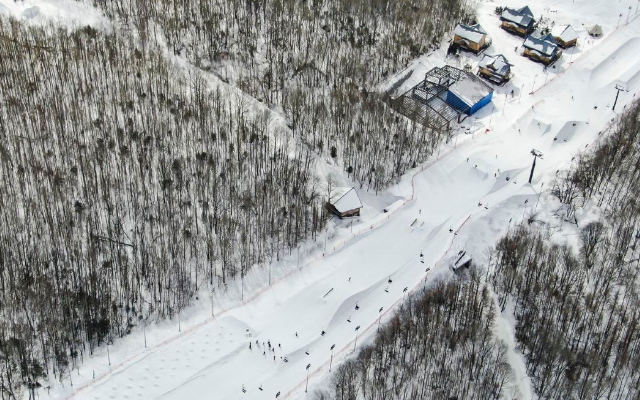 長白山和平滑雪場