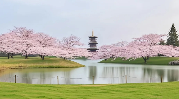 武漢濕地櫻花園