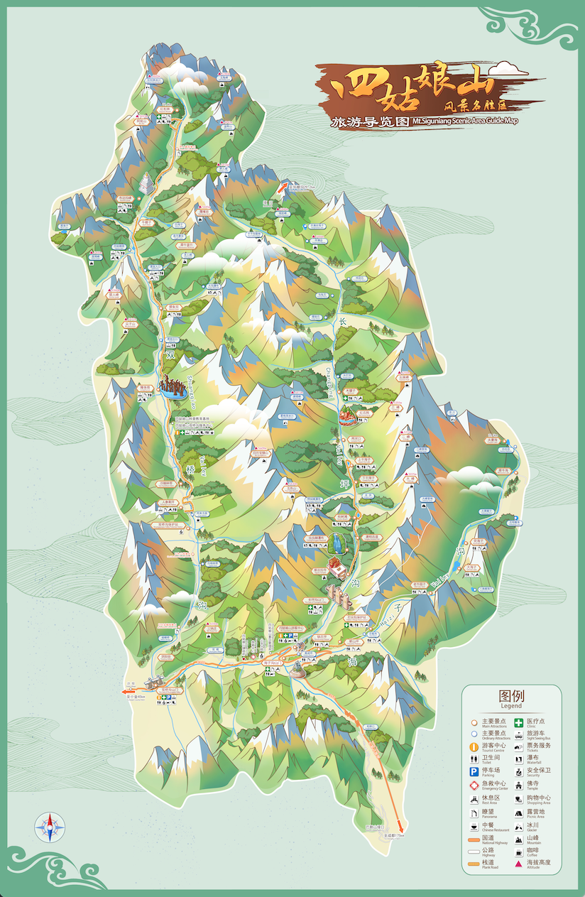 2025四姑娘山長坪溝景區(qū)門票價格+地址+路線圖+景區(qū)介紹