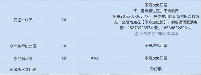 郴州全域旅游卡