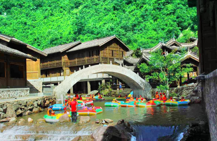 大覺山漂流