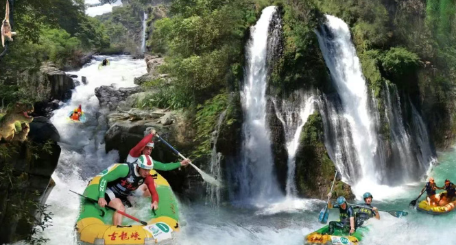 清遠(yuǎn)古龍峽漂流
