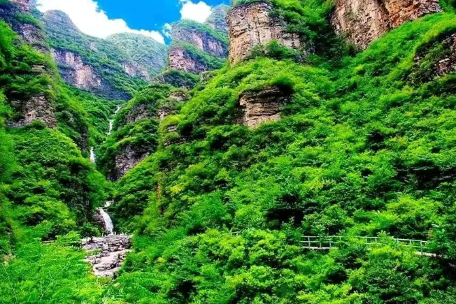 天河谷高山滑水