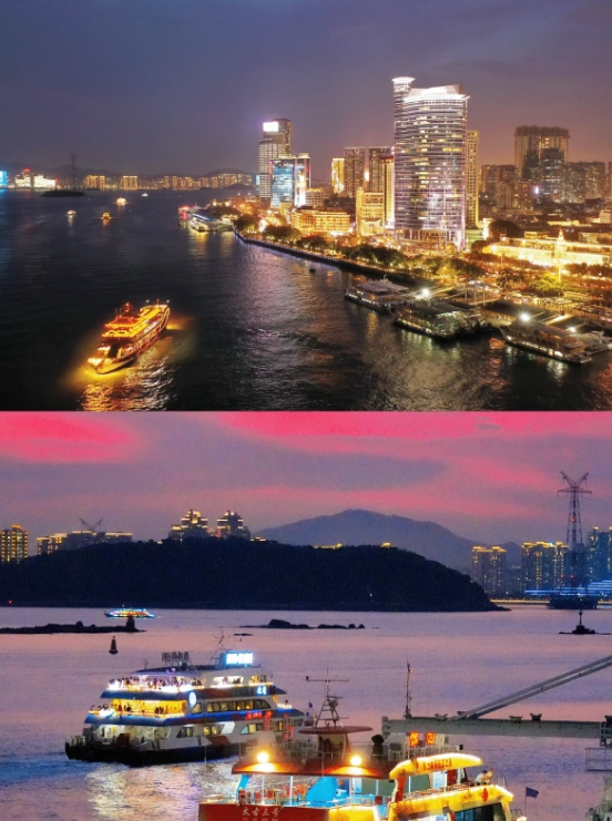 廈門海上游