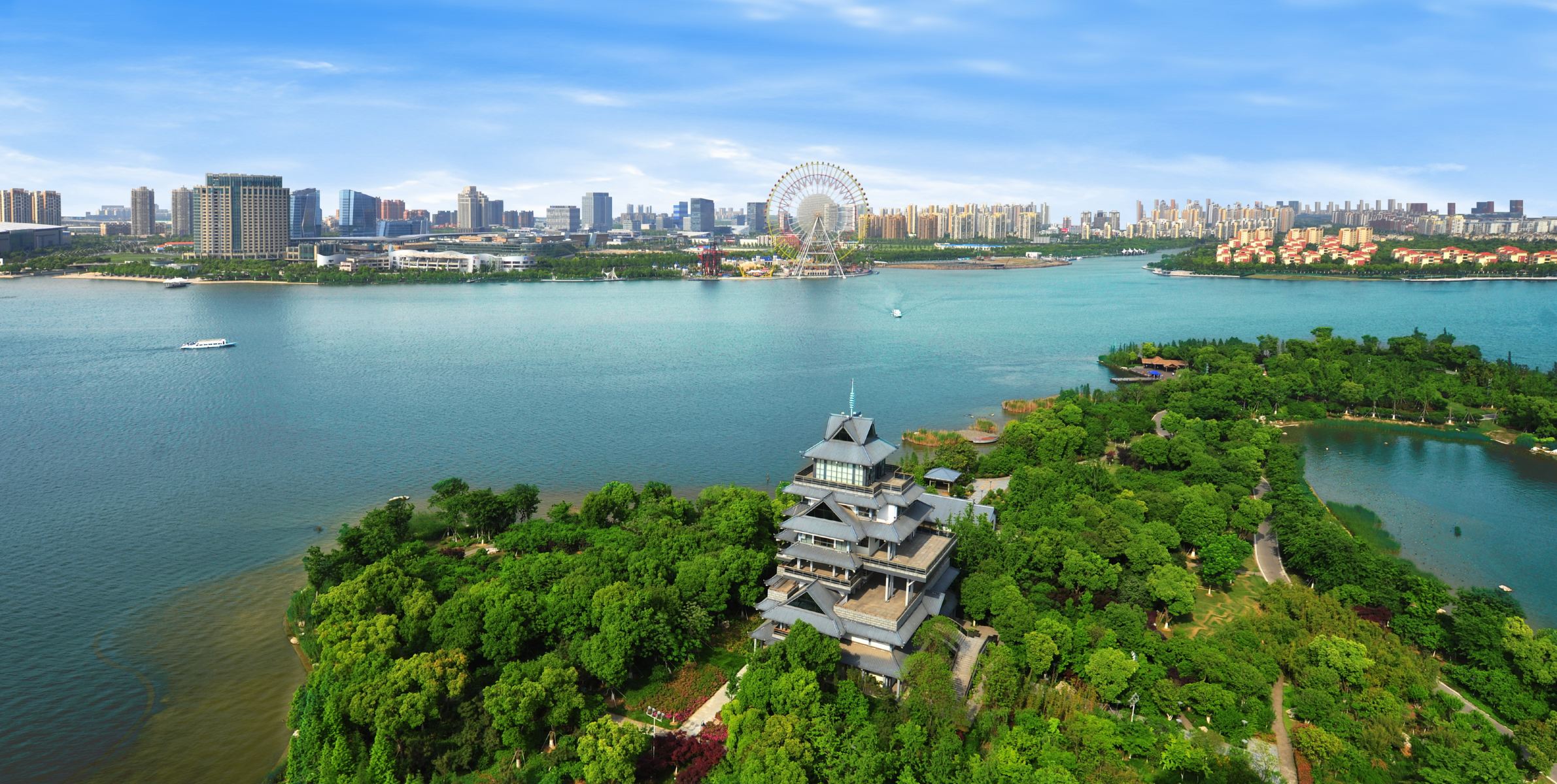 金雞湖游船