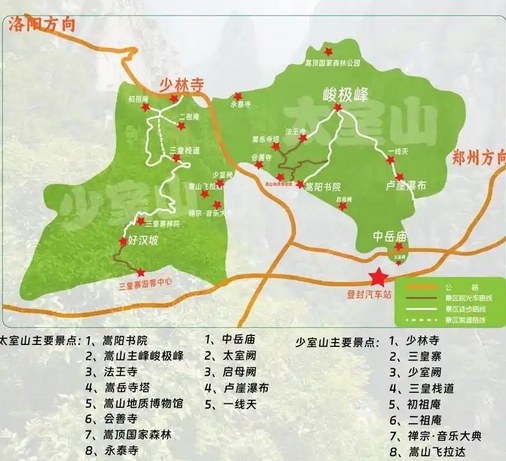 登封嵩山風(fēng)景名勝區(qū)