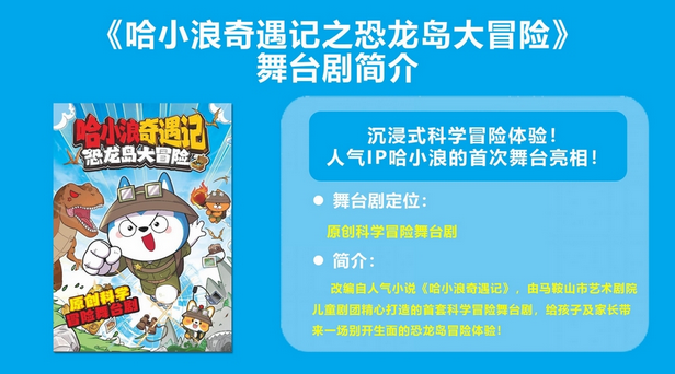 舞臺劇《哈小浪奇遇記之恐龍島大冒險》蘇州站