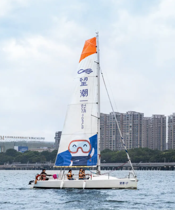 廈門五緣灣帆船出海