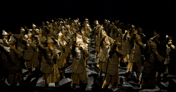 西安復(fù)活的軍團(tuán)演出
