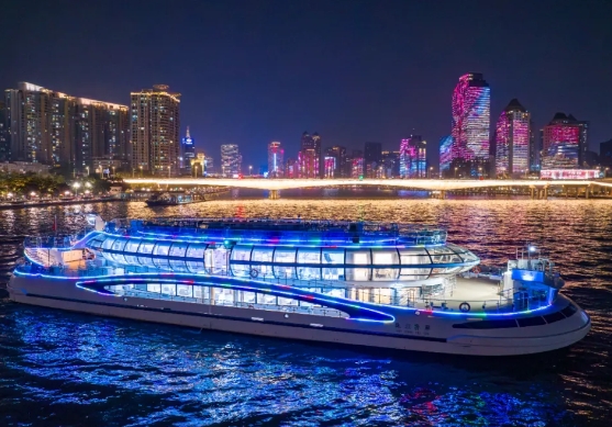 廣州夜游大沙頭碼頭