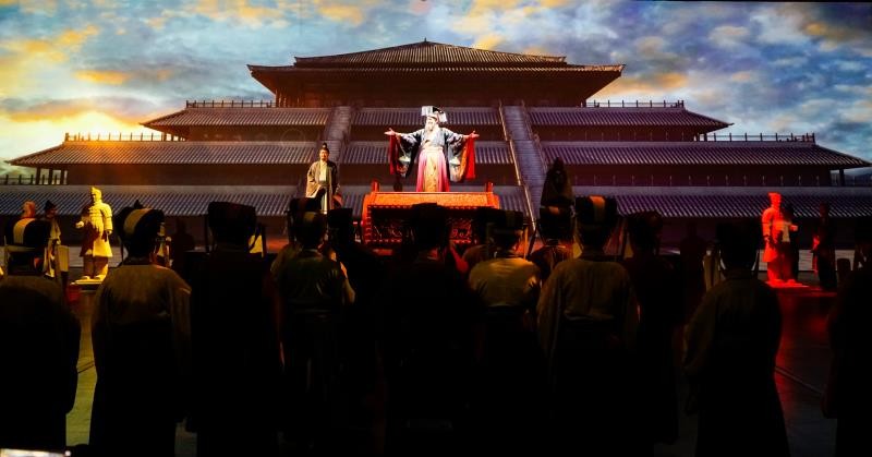 西安復活的軍團演出