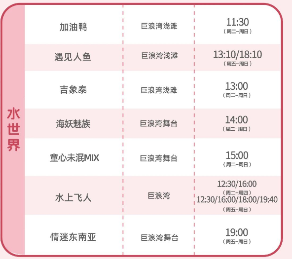 2025濟(jì)南融創(chuàng)水世界最新消息(附演出時(shí)間表+優(yōu)待人群+門票價(jià)格)
