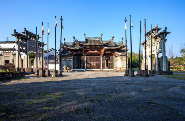 棠樾牌坊群鮑家花園