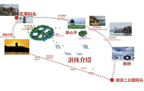 西湖外事游船