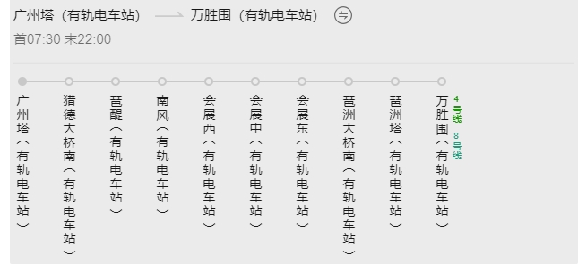 海珠有軌電車1號線
