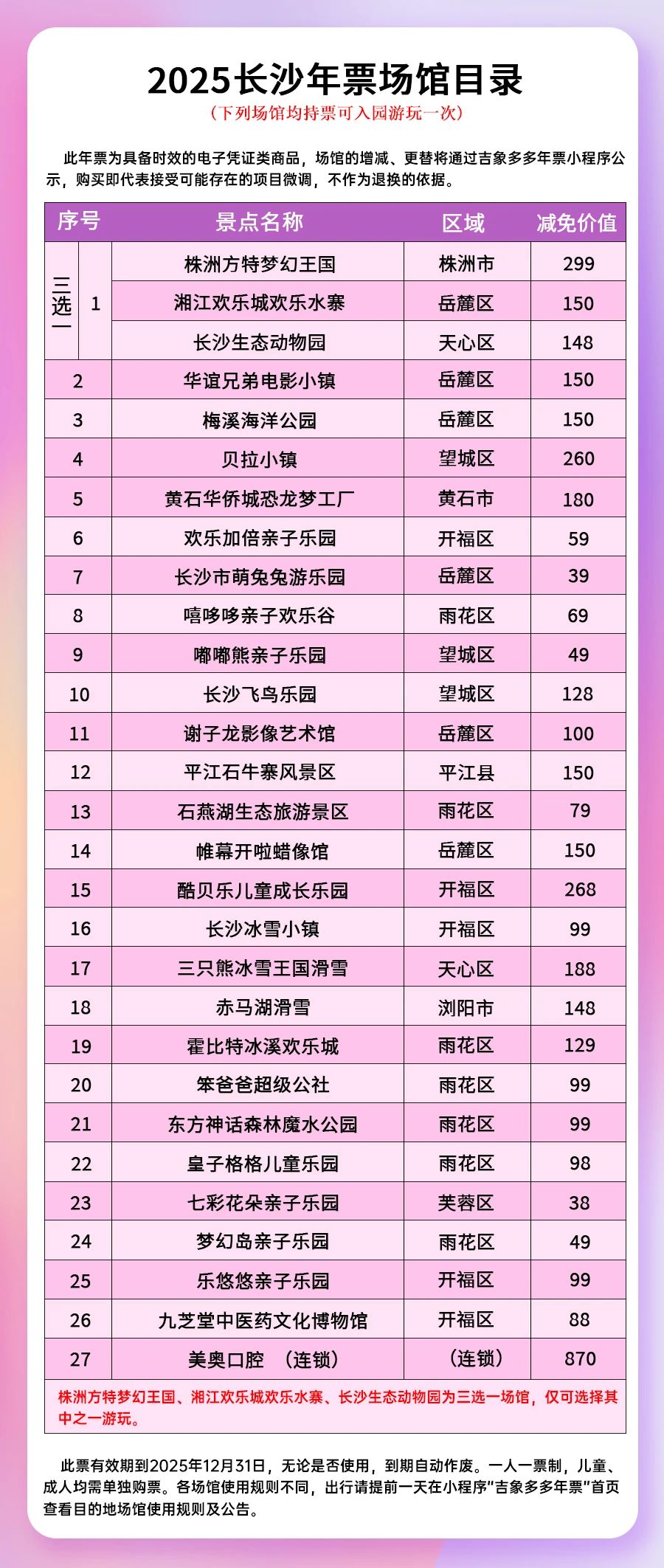 2025長沙年票優(yōu)惠票價(jià)+年卡購買+福利介紹+游玩亮點(diǎn)