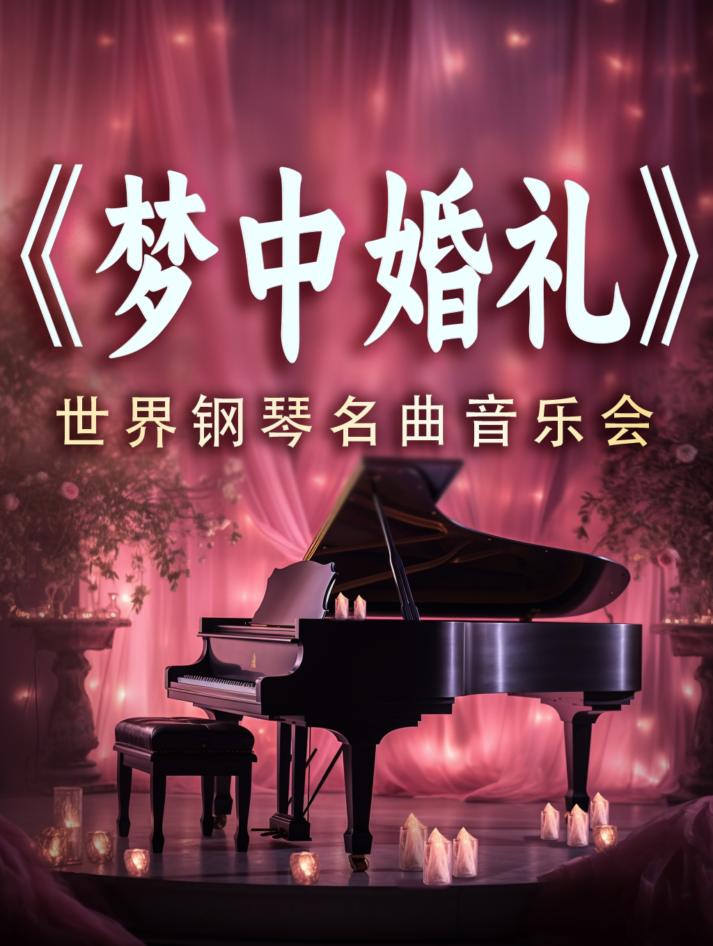 2025成都《夢(mèng)中的婚禮》鋼琴名曲音樂(lè)會(huì)(時(shí)間安排+曲目一覽+門(mén)票訂票)