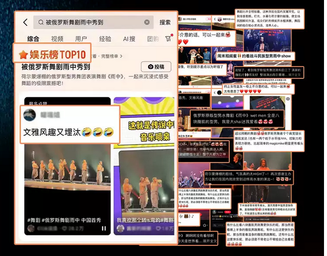 俄罗斯型男水舞剧《雨中》上海站