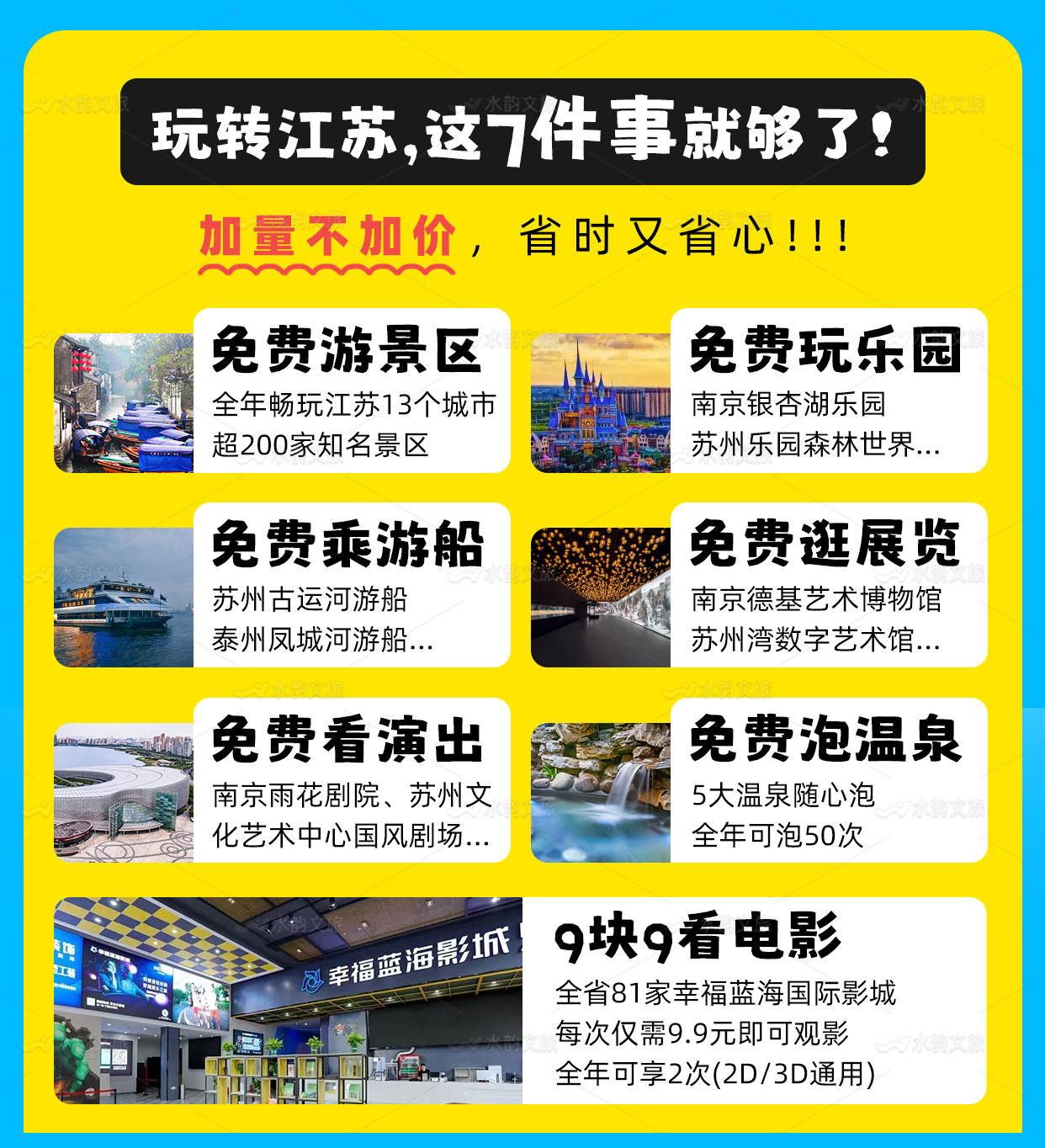 水韻江蘇旅游年卡