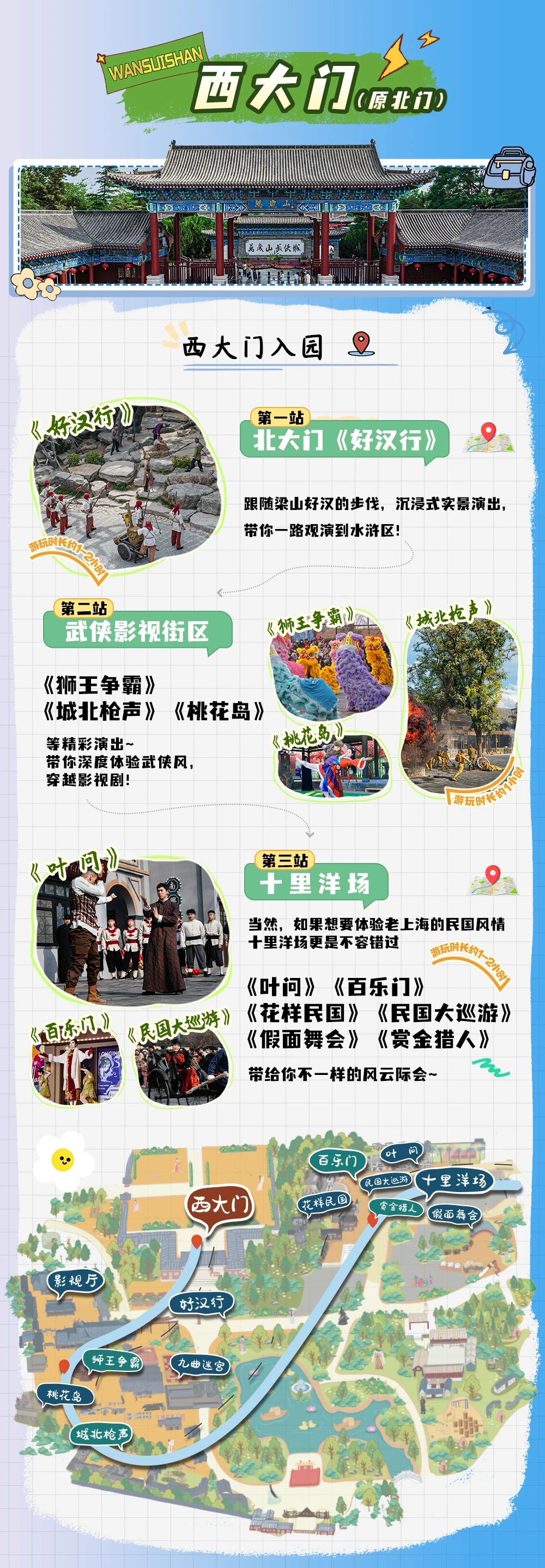 2025萬歲山武俠城門票信息及預(yù)約入口(附免票規(guī)定+游覽路線圖+景區(qū)亮點(diǎn))