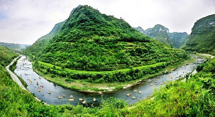 南江大峽谷漂流