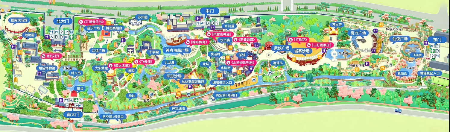 萬歲山武俠城門票
