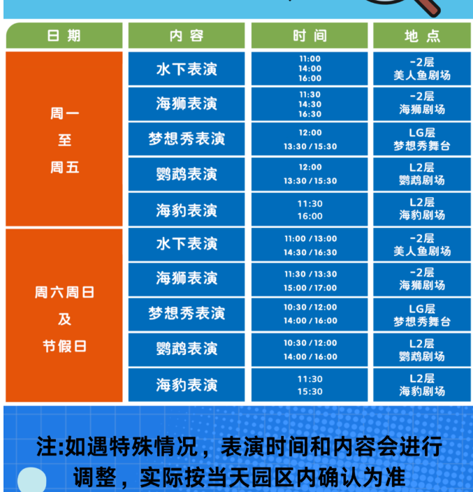2025重慶海洋世界暑期活動(dòng)及時(shí)間介紹(附門票價(jià)格+免費(fèi)政策)