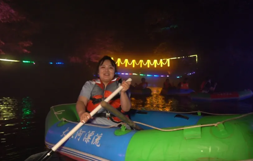 長白山大泉河漂流