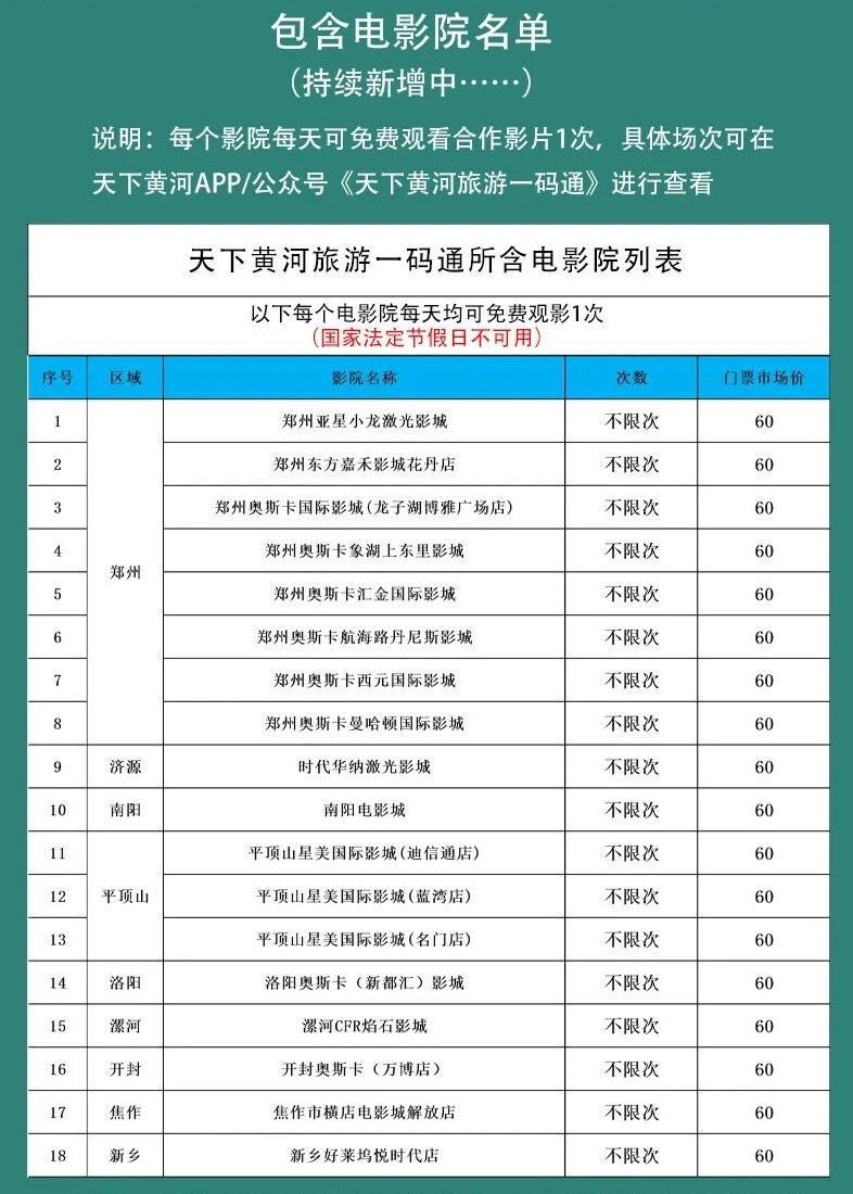河南旅游一碼通