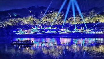 自贡夜游釜溪 自贡夜游釜溪