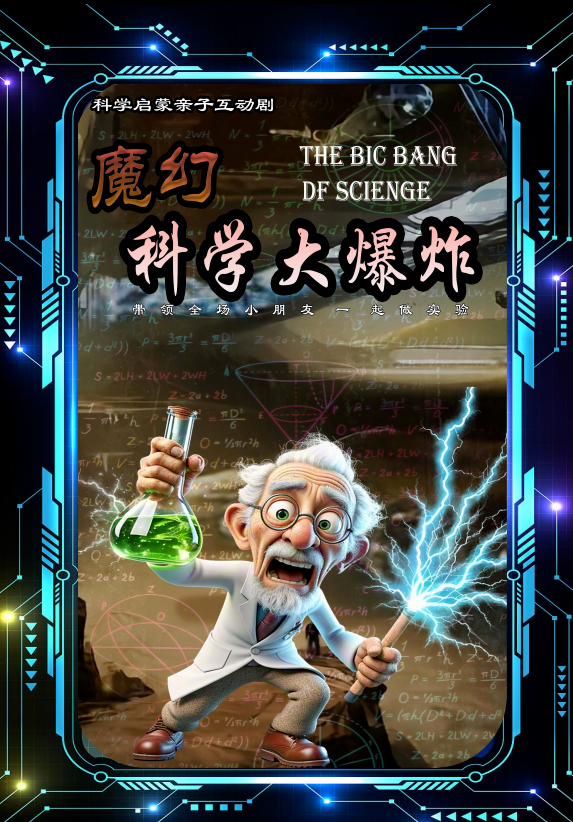 亲子剧《魔幻科学大爆炸》呼和浩特站