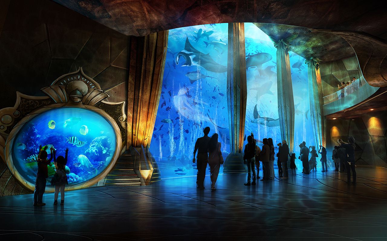 亚特兰蒂斯失落的空间水族馆 亚特兰蒂斯失落的空间水族馆