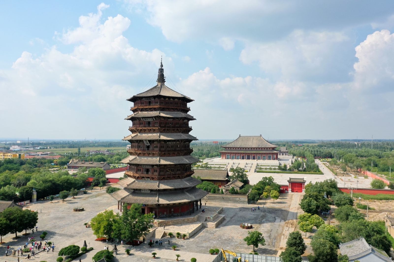 山西应县木塔 山西应县木塔