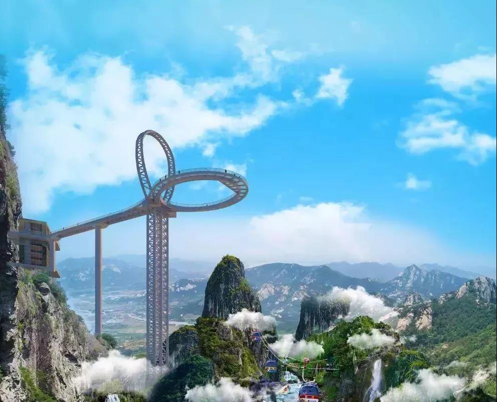 清远黄腾峡天门悬廊 清远黄腾峡天门悬廊